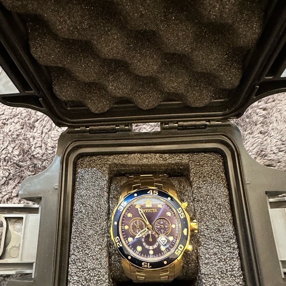 Invicta Pro Diver Scuba Quartz Watch 48mm SS #80064